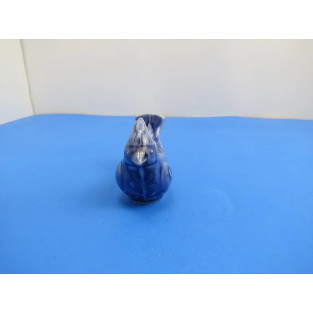 Rookwood Pottery 10071 Blue Cardinal Christmas Ornament 2012